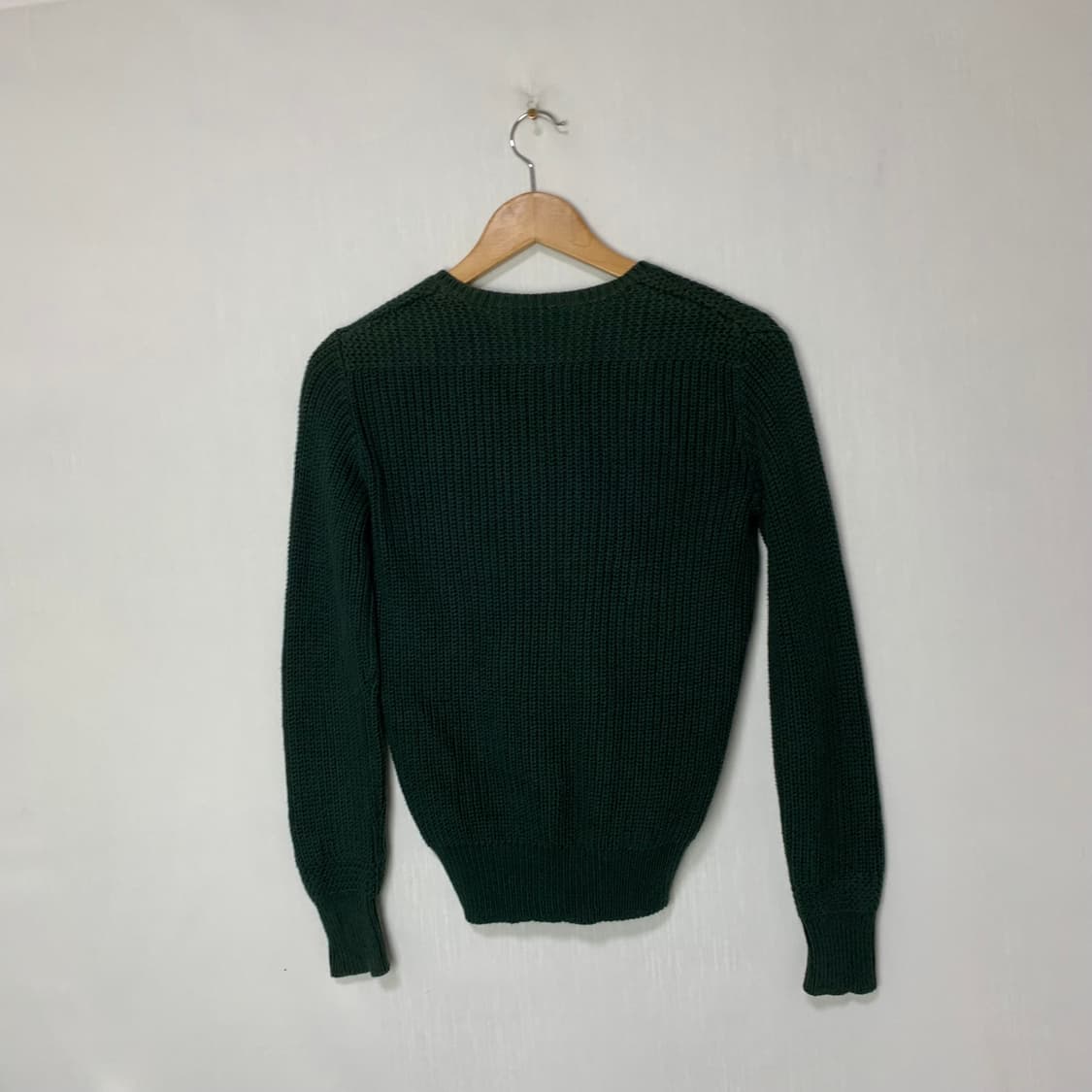 폴로 스포츠 랄프로렌 그린 니트 패치 포인트 빈티지 스웨터 여성 M 상품이미지6
