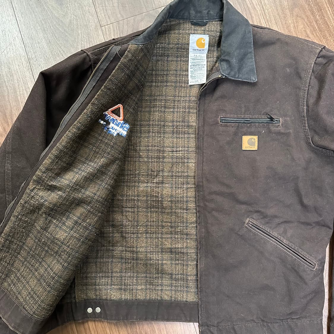 OG 빈티지 칼하트 디트로이트 J97 DKB 워크자켓 라지 상품이미지5
