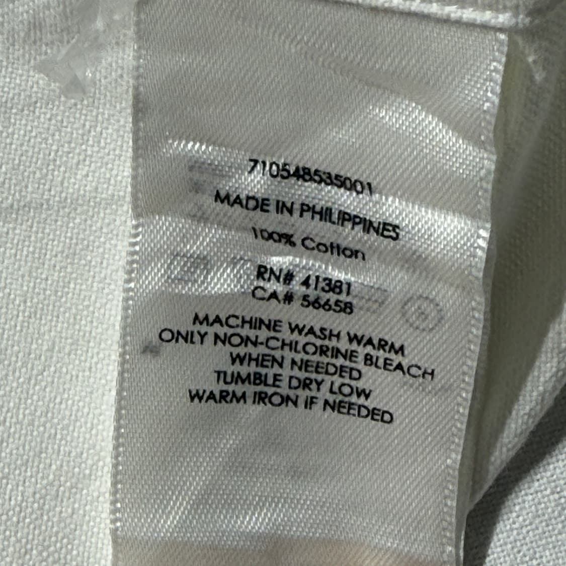 폴로 화이트 셔츠 (old-8566) 상품이미지5