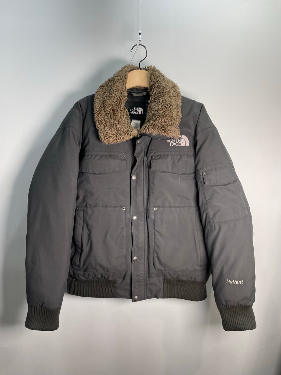 노스페이스 양털카라 패딩 M  상품이미지1