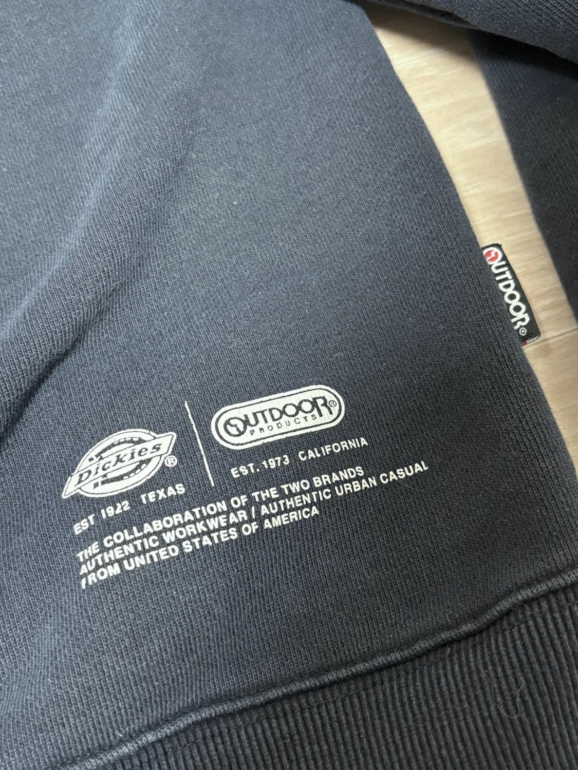 디키즈x아웃도어프로덕츠 콜라보 후드 L 상품이미지7