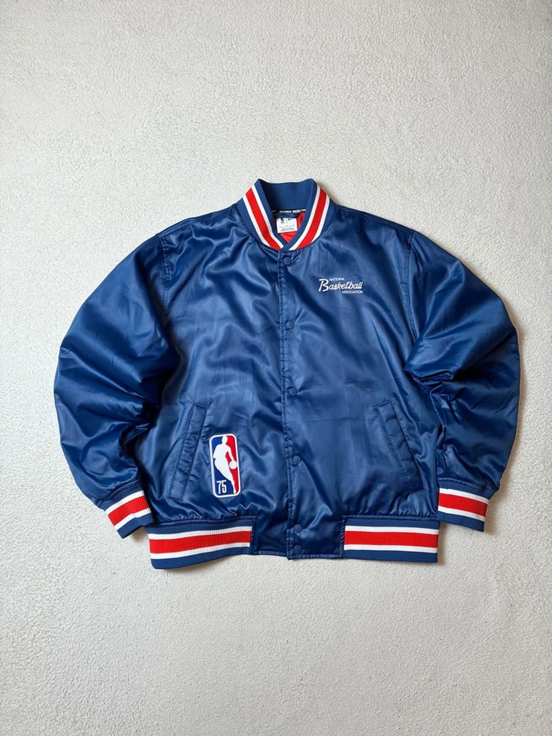 나이키 x NBA 75주년 봄버 새틴 바시티 자켓 PN7264 상품이미지4