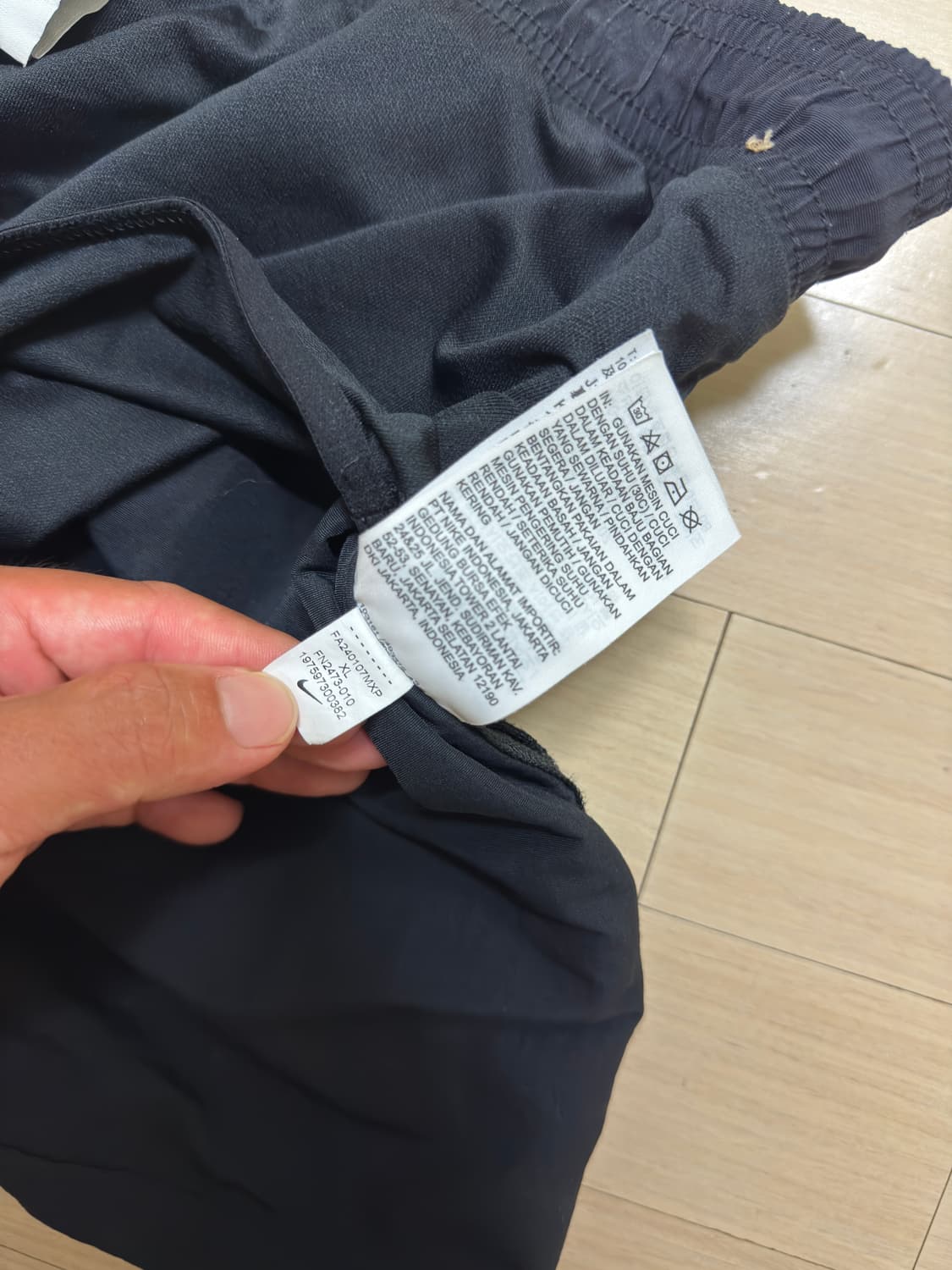 나이키 ACG 레저부아 쇼츠 블랙 XL 사이즈 상품이미지4
