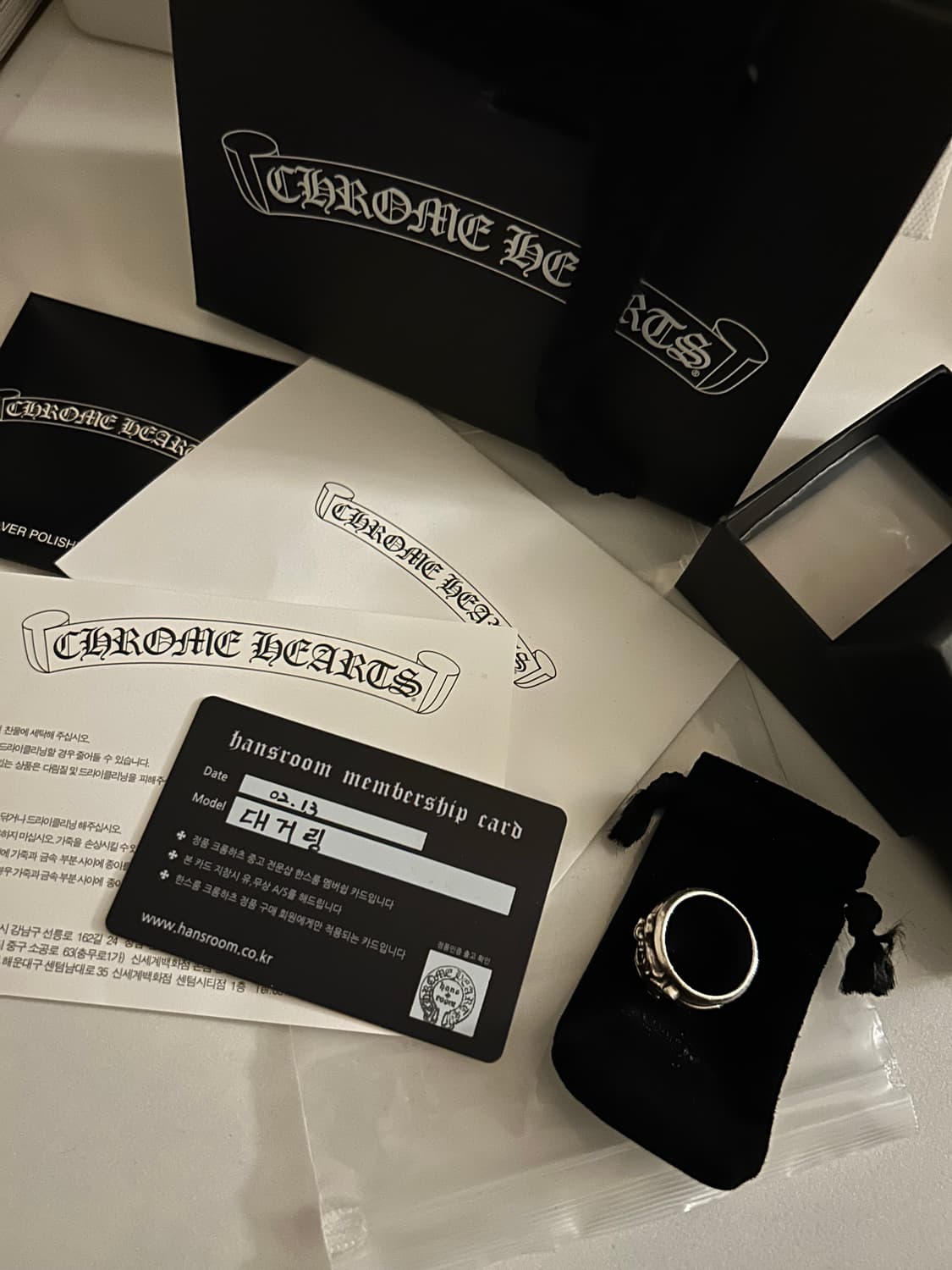 크롬하츠 대거링 19호 상품이미지1