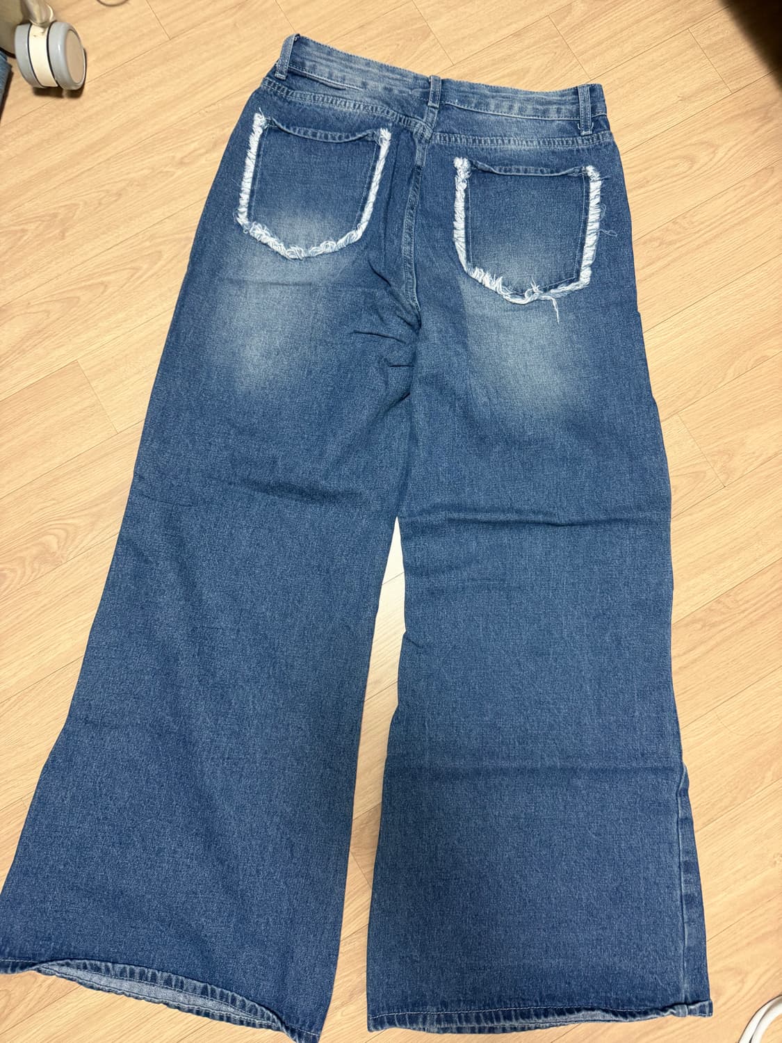 Mekool 빈티지 와이드 데님팬츠 M 상품이미지5