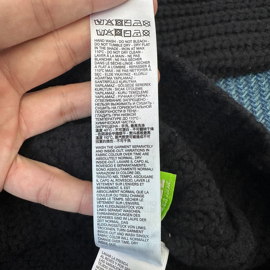 [여성XS] 디젤 목 폴라 니트 상품이미지6