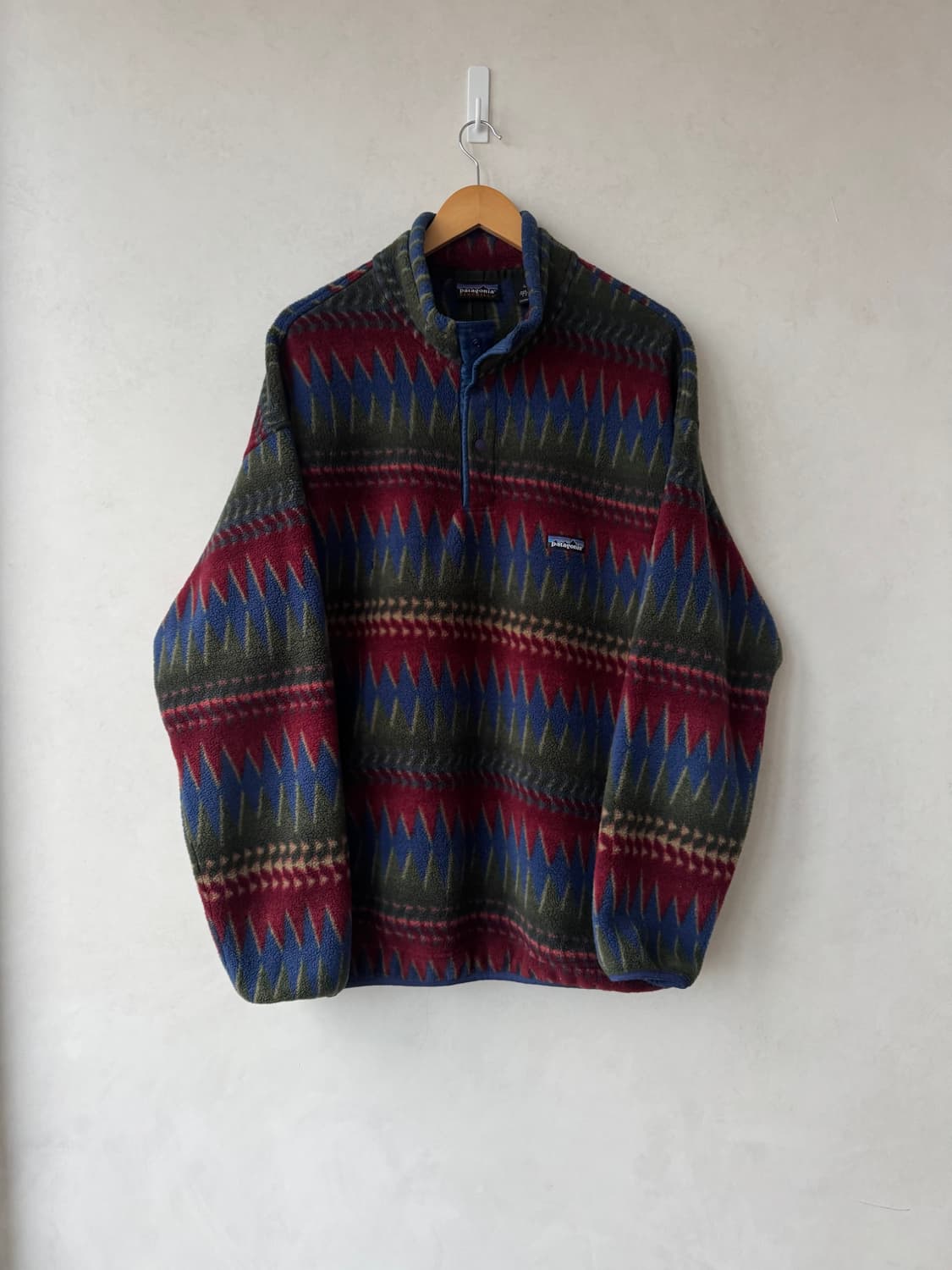 1996 파타고니아 Minnehaha Flame 스냅 플리스 상품이미지1