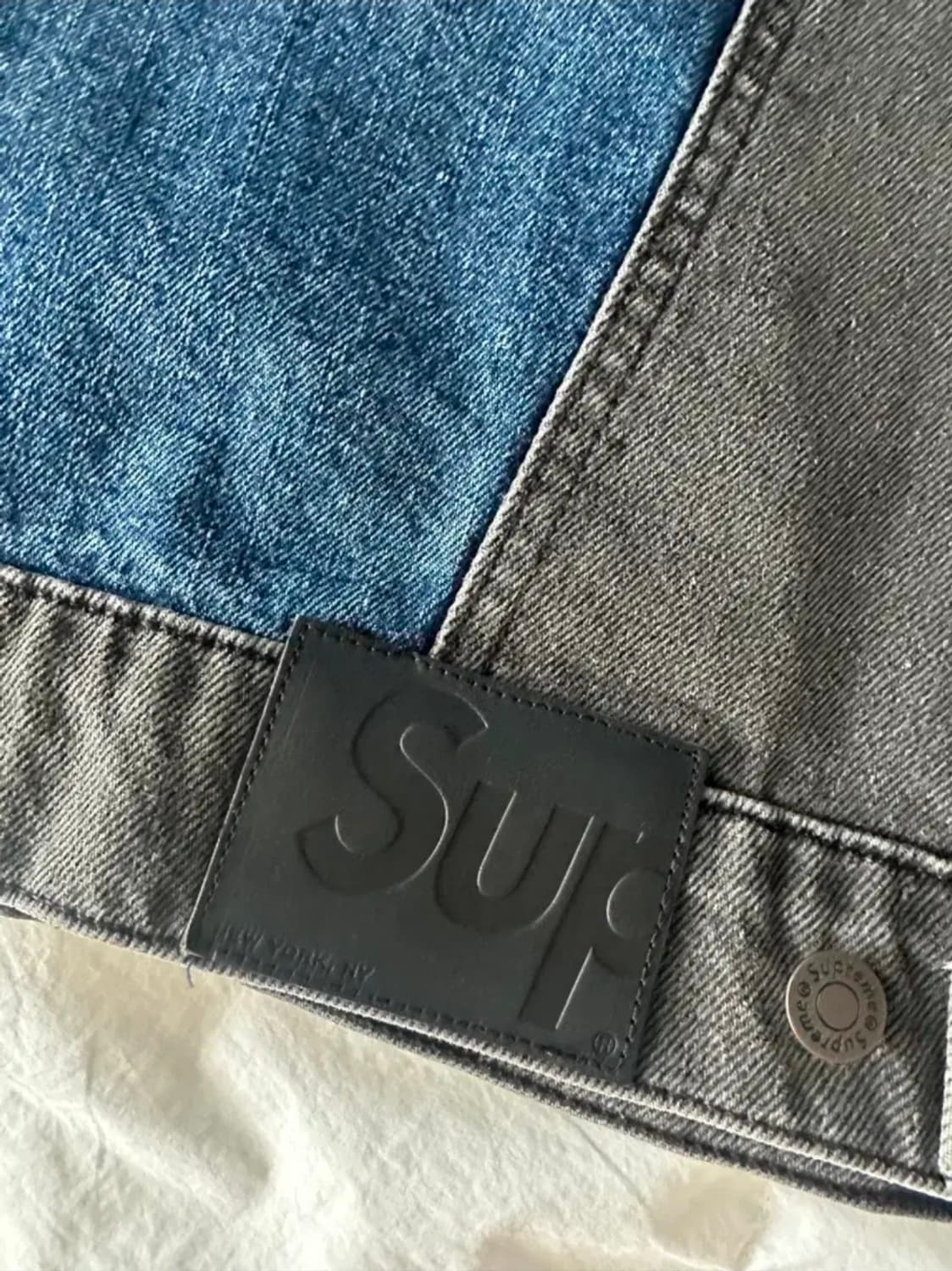 [M] 슈프림 투톤 데님자켓 상품이미지3