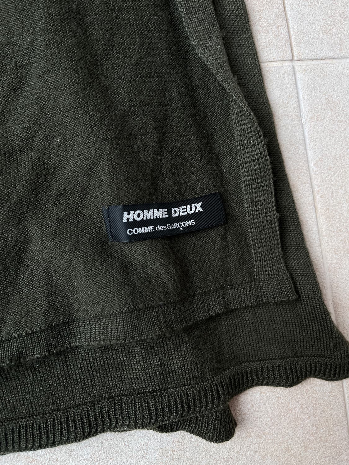 Comme des garcons homme deux muffler 상품이미지3