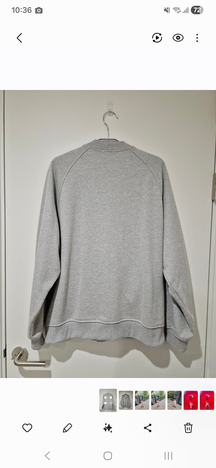 [TNGT] 워셔블 코튼 가디건 XL 상품이미지2