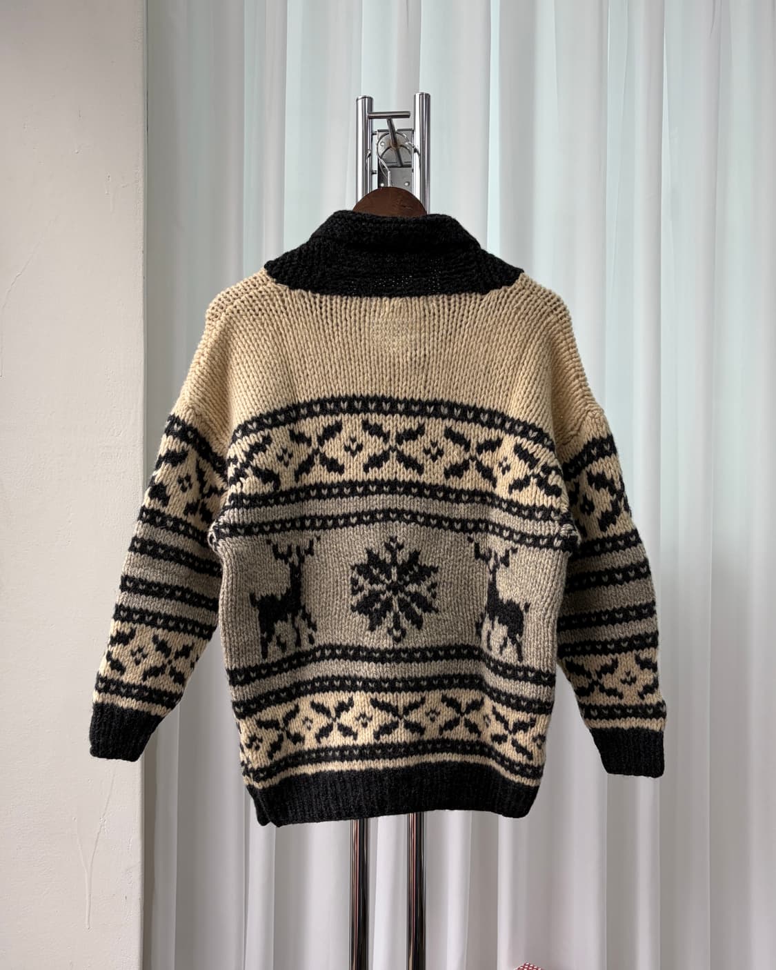 [S-M]THE NORTH WEAVE USA 코위찬 니트 집업 자켓 상품이미지6