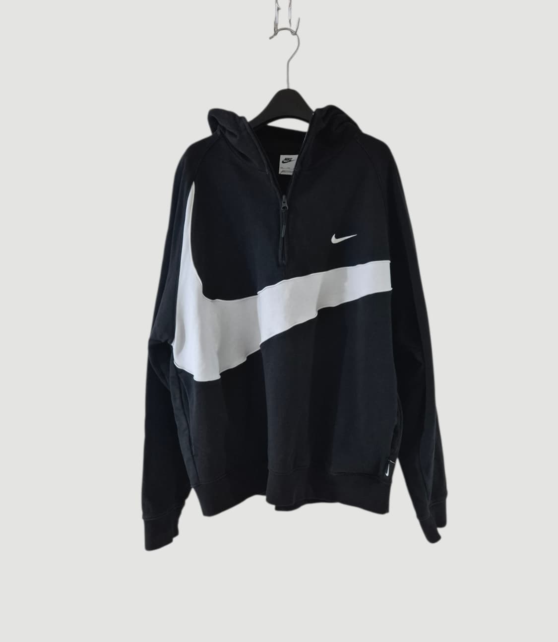 [110]나이키 빈티지 스우시 하프집업 후드티 Men 상품이미지3