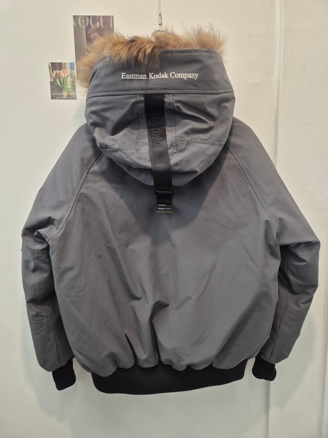 코닥의 따뜻한 회색 다운 패딩 90
 상품이미지4