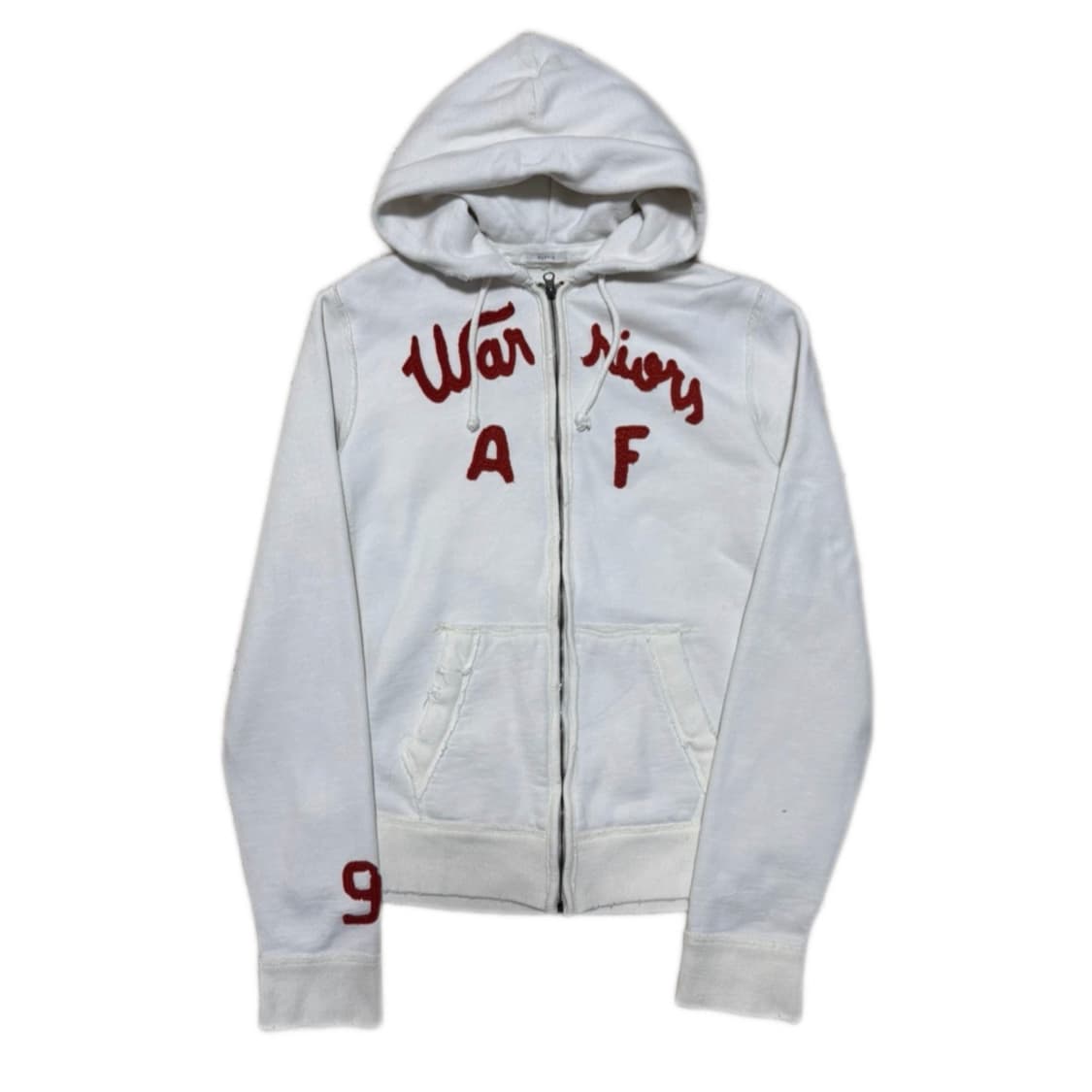 🤍아베크롬비 화이트 후드집업🤍 상품이미지1