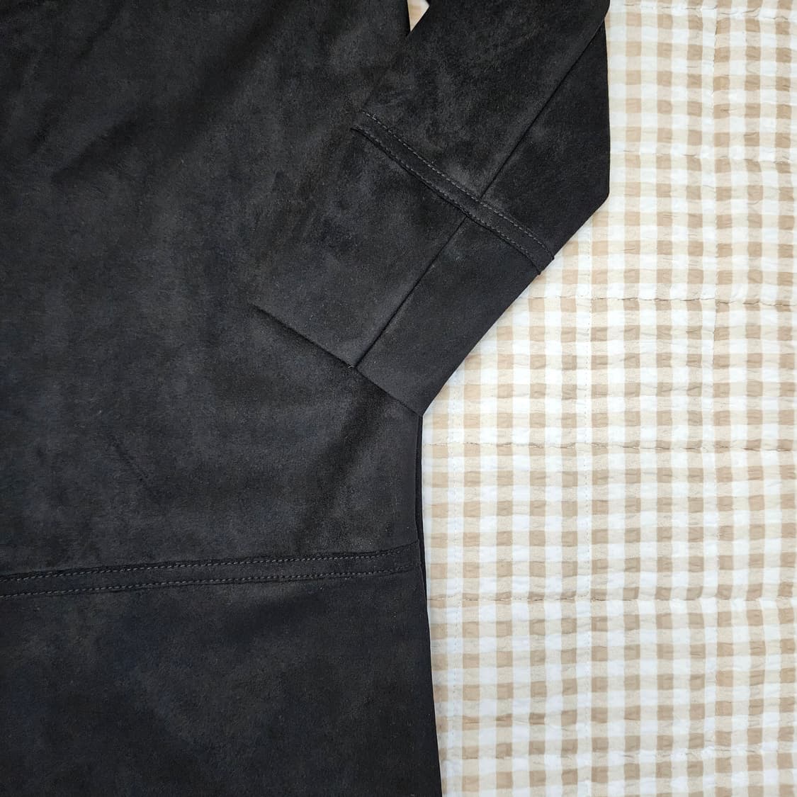 자라 스웨이드 체스터 코트형 가디건 남자100 상품이미지4