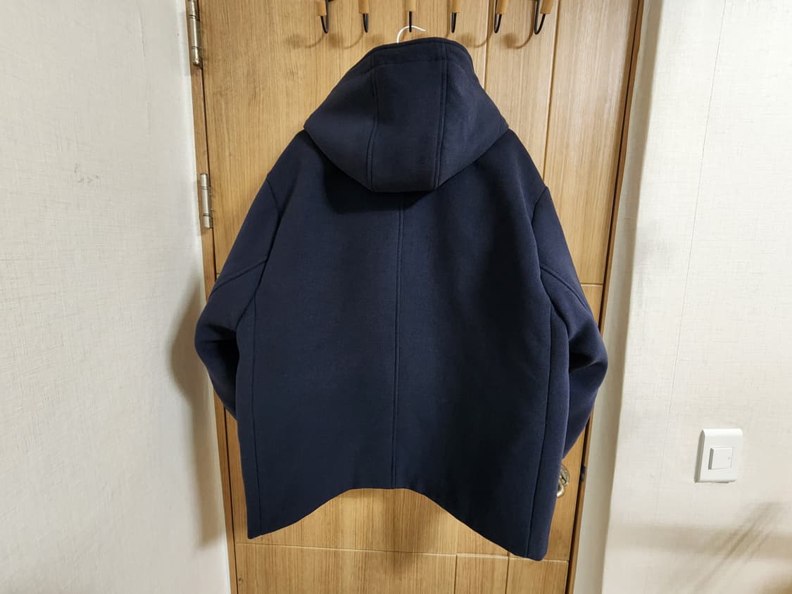 (L)파르티멘토 오버사이즈 멜톤 콘보이 더플 코트 상품이미지4