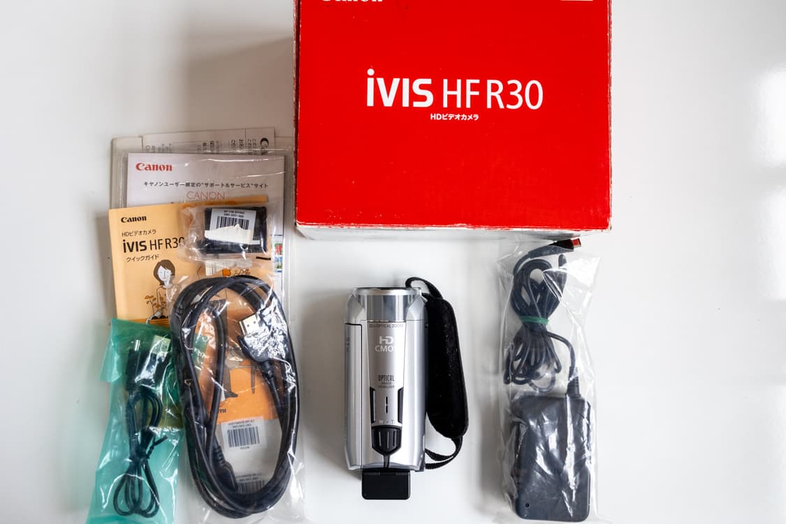 Canon Ivis HF R30 / 빈티지 디지털 캠코더 상품이미지9
