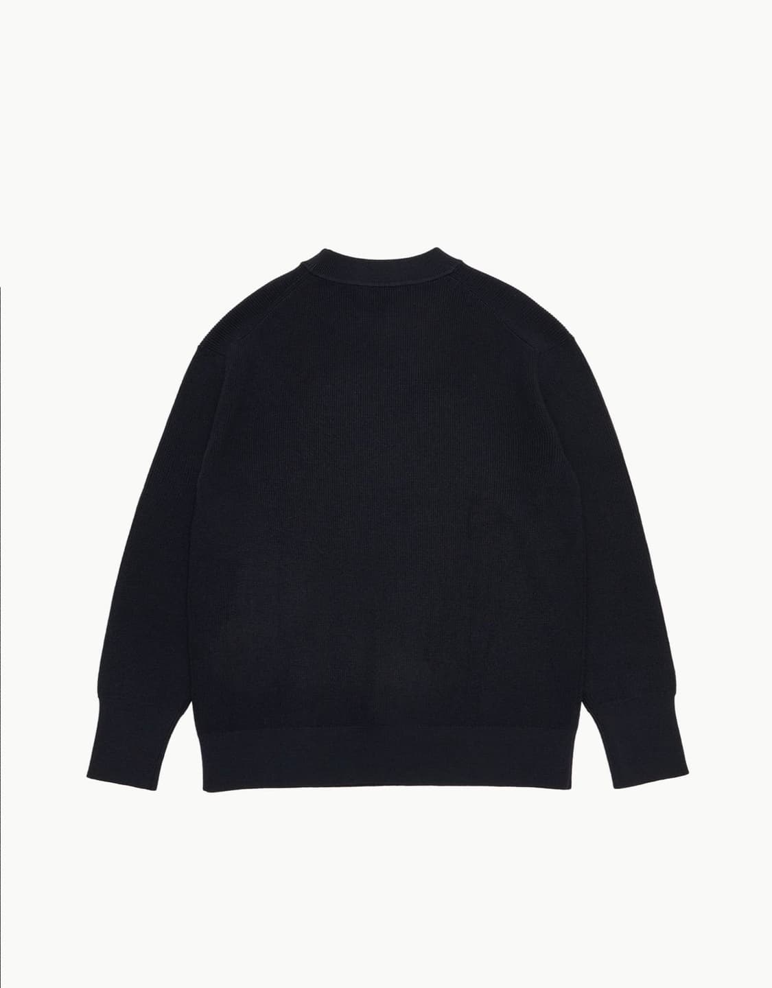 [M] 마가렛 호웰 fine rib crew, ink 상품이미지3