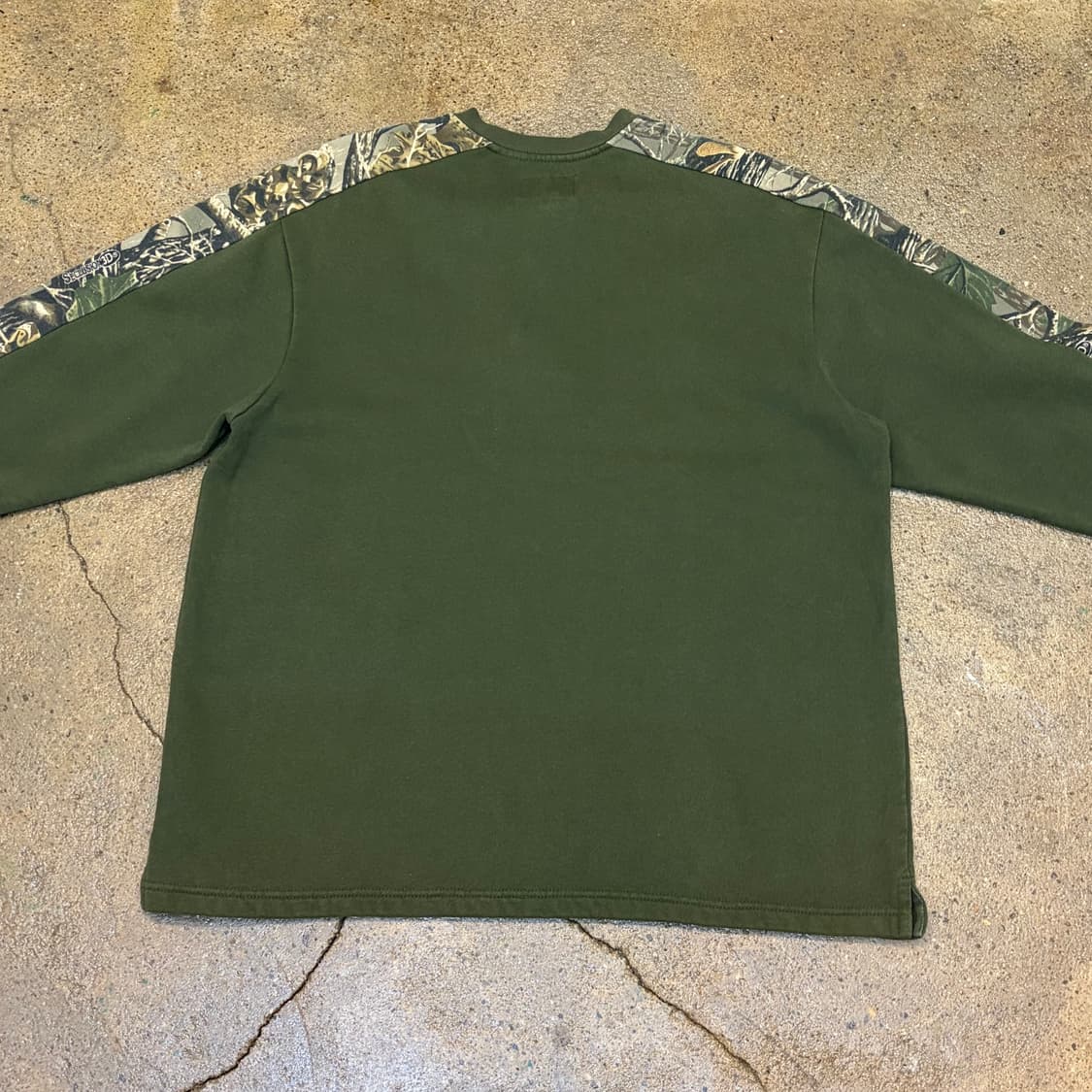 00s USA 빈티지 카벨라스 리얼트리 헌팅 헨리넥 긴팔티 상품이미지7