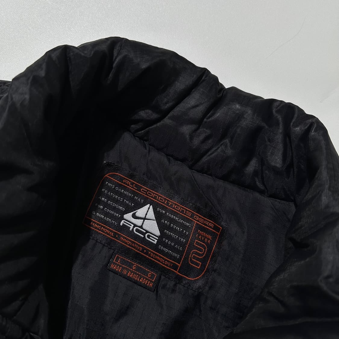 나이키 ACG 프리마로프트 퀼팅 패딩 베스트 블랙 상품이미지5