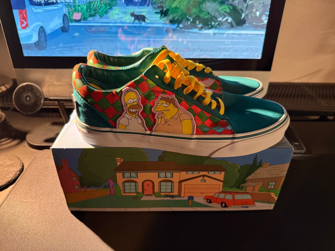 Simpsons x Vans 올드스쿨 상품이미지3
