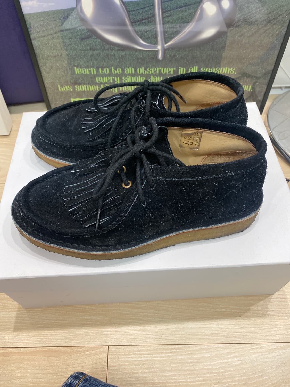 grds 그라더스 모카신 36사이즈 moccasin 01 suede 상품이미지3