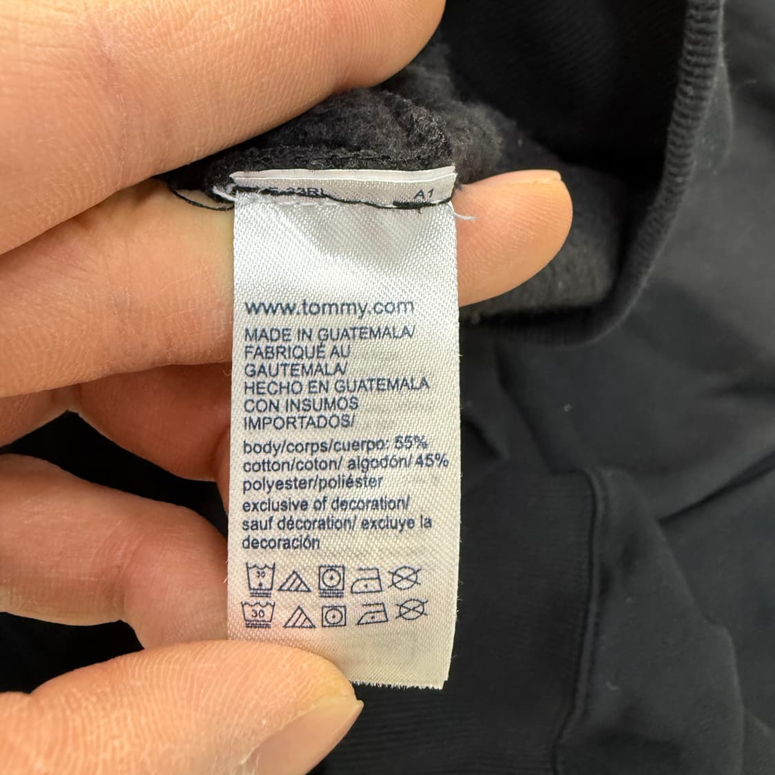 [XL] 타미힐피거 스펠로고 맨투맨 0108T1 상품이미지4