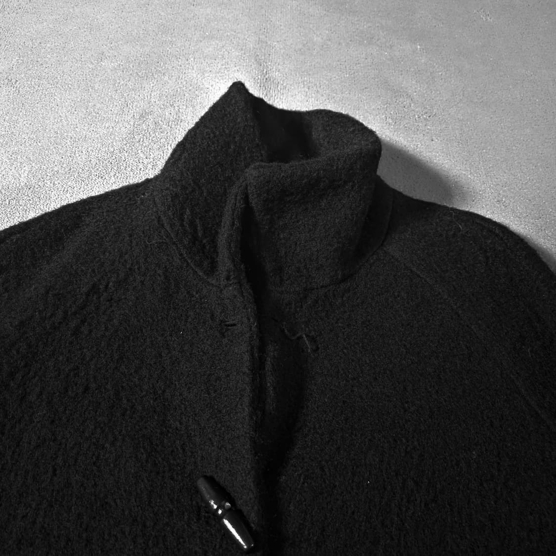 oro 오로 부클 더플 코트 M 블랙 상품이미지4