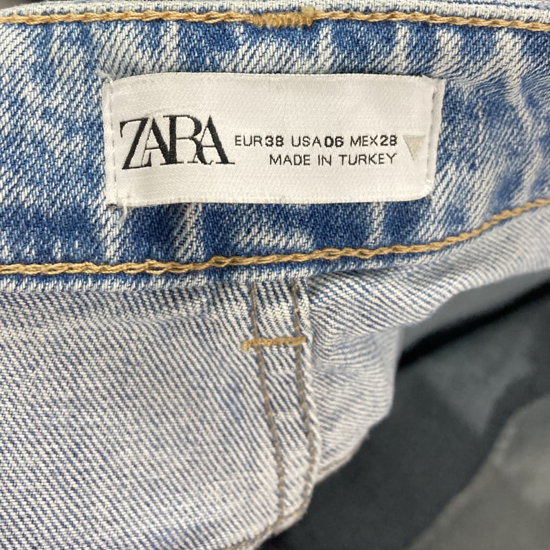 자라 여성캐주얼청바지 일자핏 28  상품이미지4