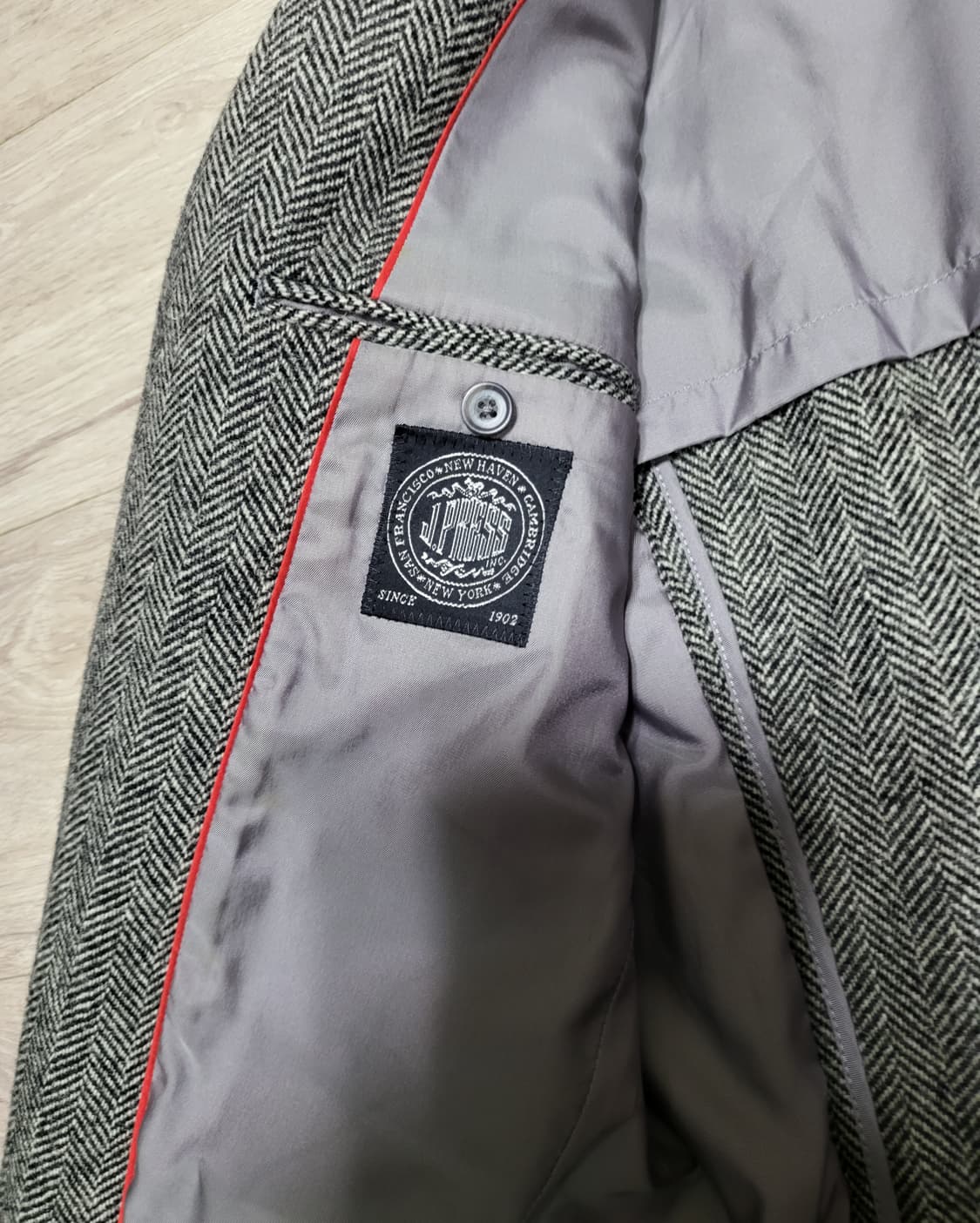 제이프레스 헤링본 트위드 자켓 상품이미지2