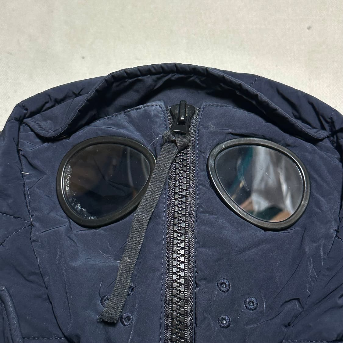 95 C.P. 컴퍼니 고글 노르지 네이비 덕다운 패딩 상품이미지4