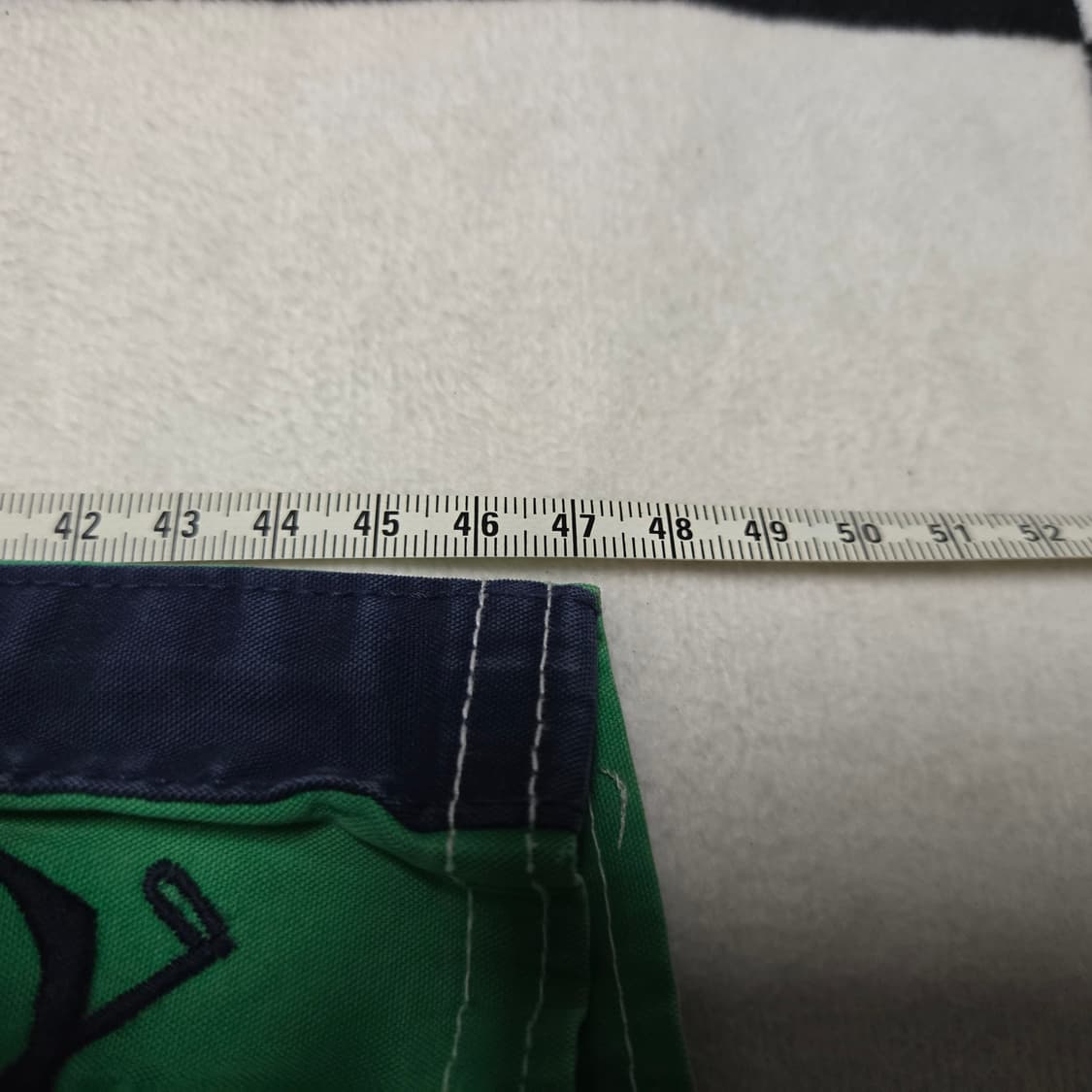 M 폴로랄프로렌 크로스말렛 엠브로이드 스윔팬츠 그린 수영복 상품이미지7