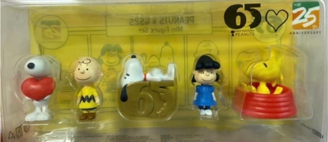 피너츠 스누피 피규어 5종 상품이미지2