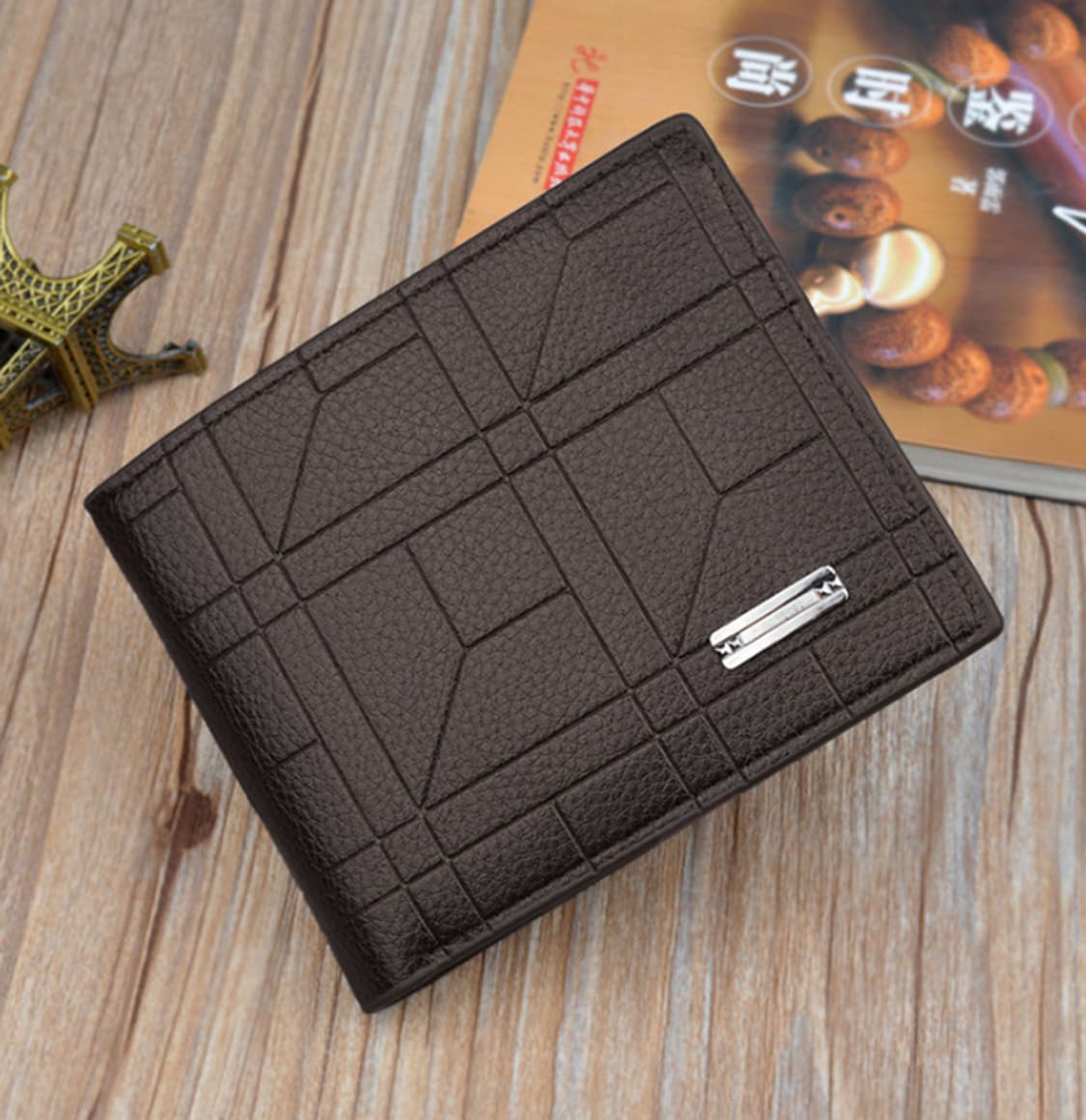 맨워렛 모던 반지갑 다크브라운WE2F5AD판매 상품이미지6