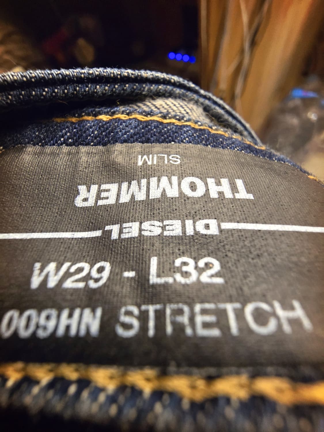 디젤 디스트럭트 슬림 핏 진 상품이미지8