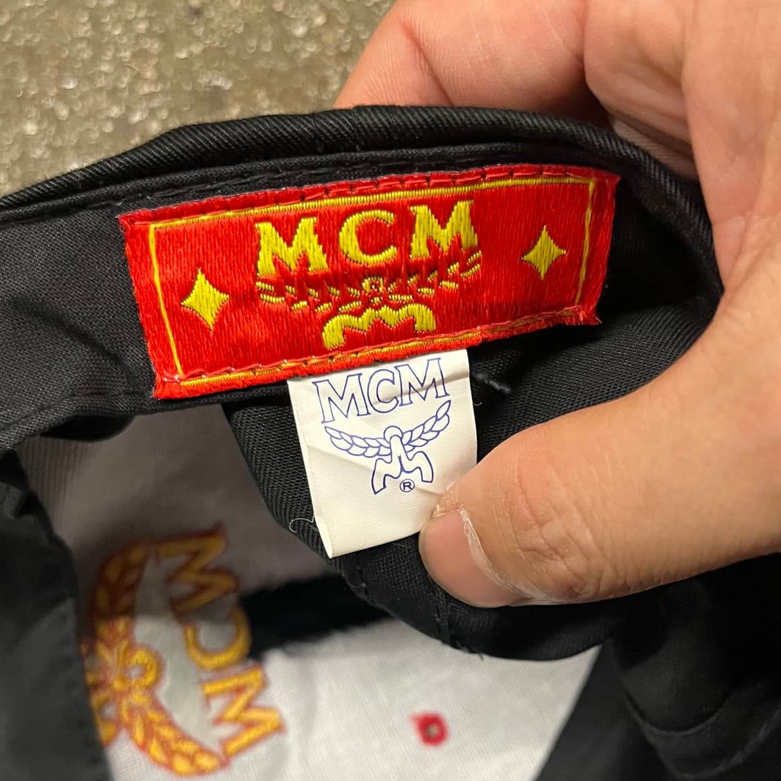 빈티지 MCM 트러커캡 상품이미지6