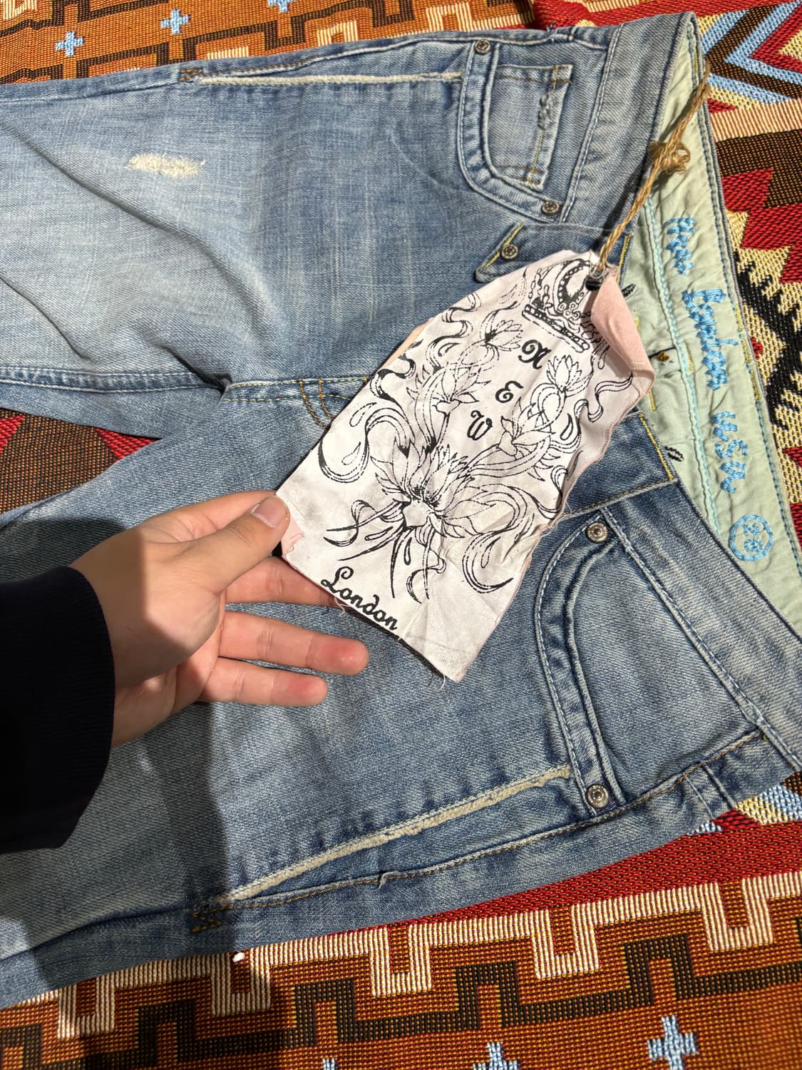 뉴 런던 진스 빈티지 데님팬츠 (새상품) 상품이미지4