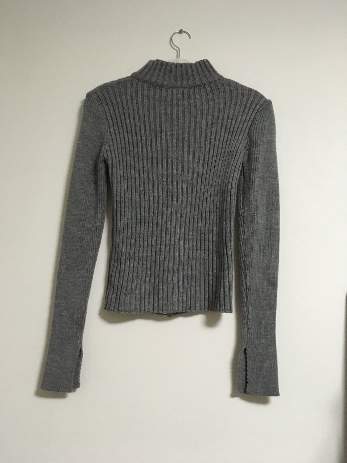 빈티지 니트 집업 상품이미지1