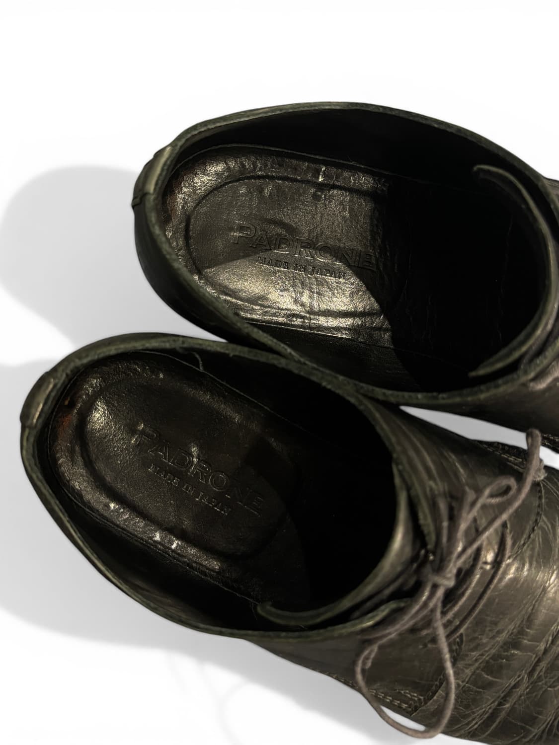 PADRONE Black Derby Shoes Size 42 상품이미지4