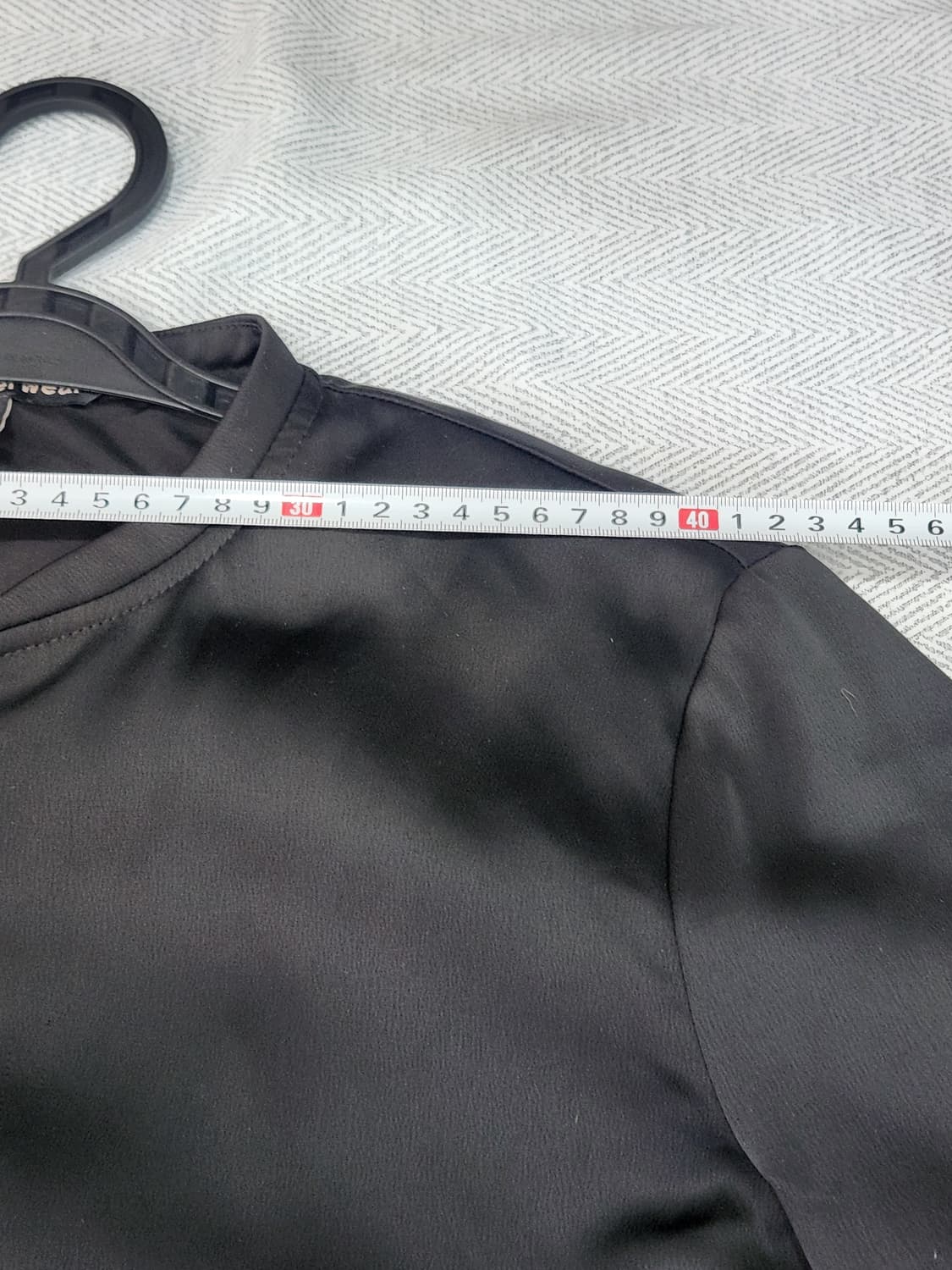 [L] 자라 TRF 블랙 프릴 봄버 자켓 여성 L 상품이미지10