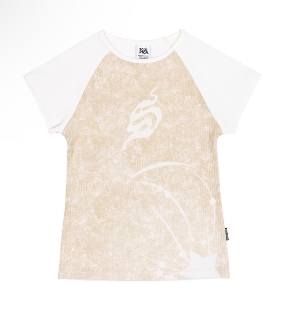 Sculptor Brushed Crop Top Ash Beige 상품이미지1