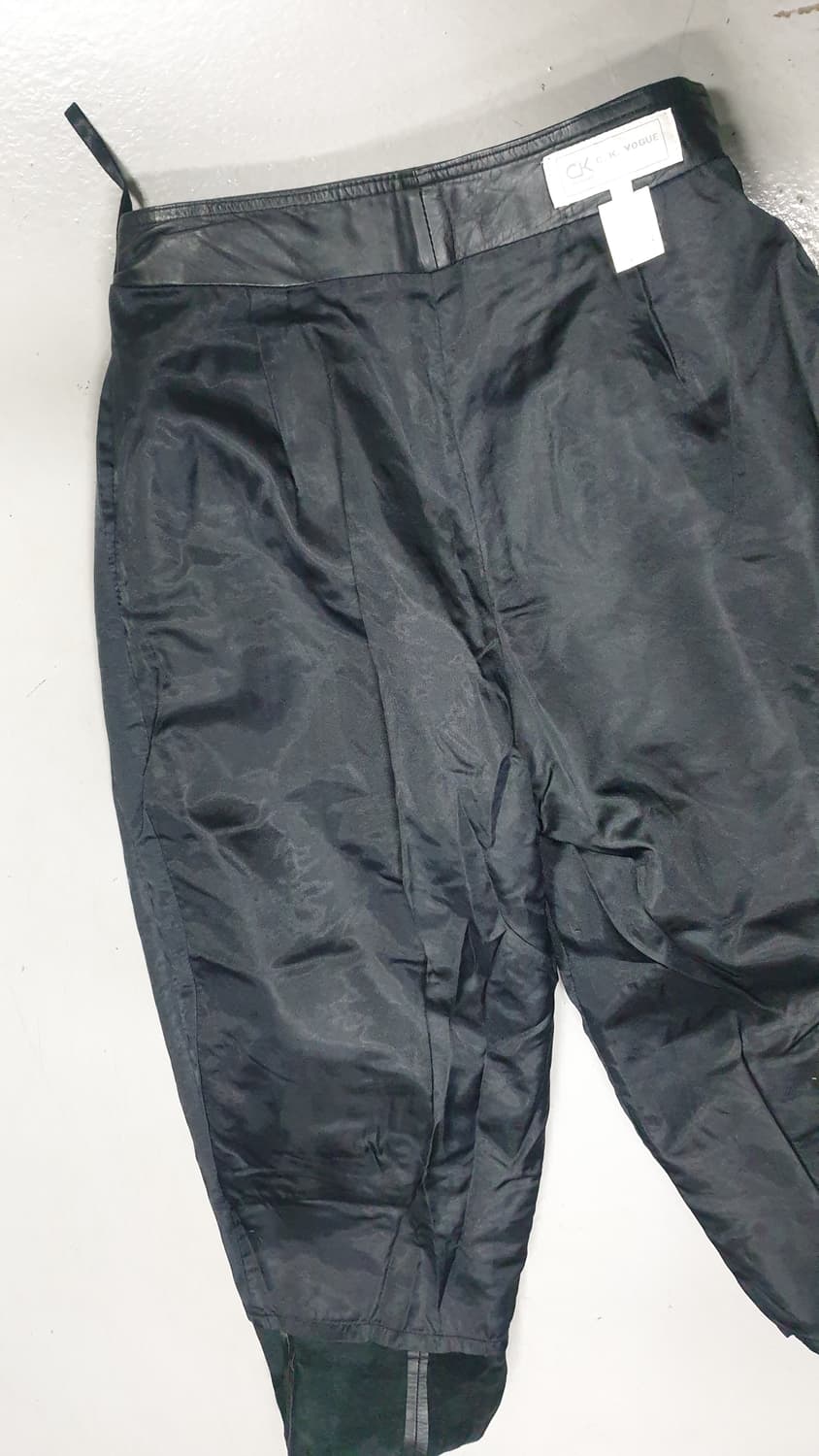 블랙 가죽 바지26~27 상품이미지6