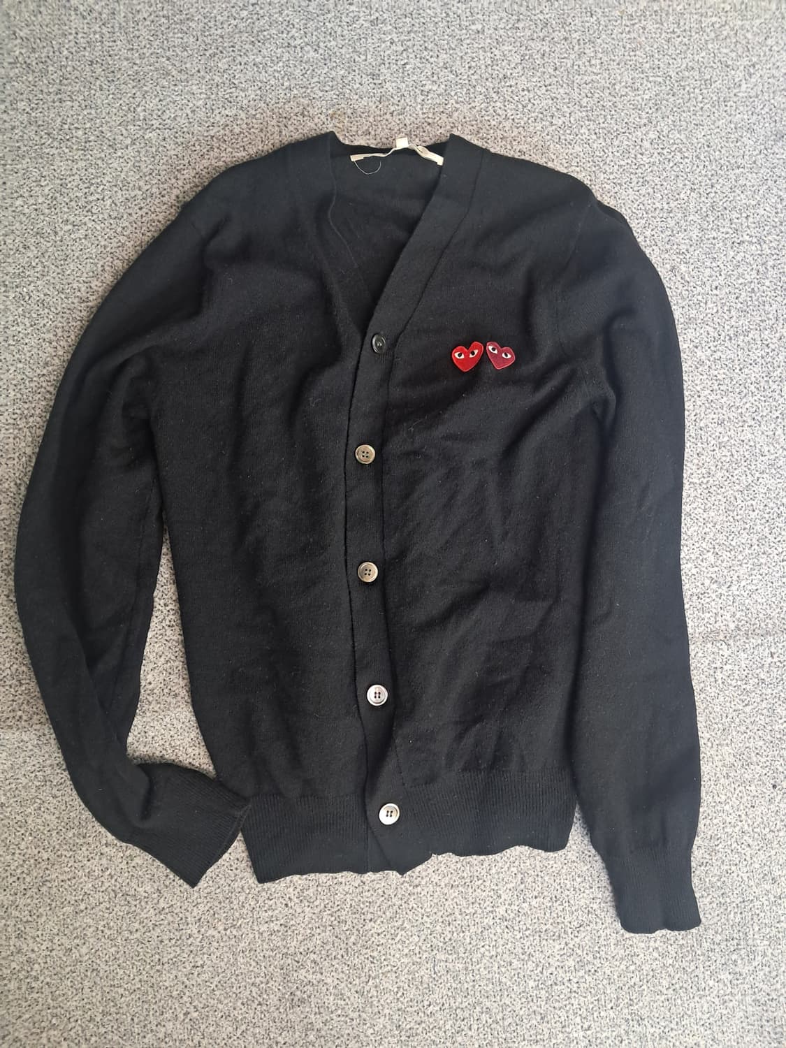 꼼데가르송 더블와펜 가디건 상품이미지1