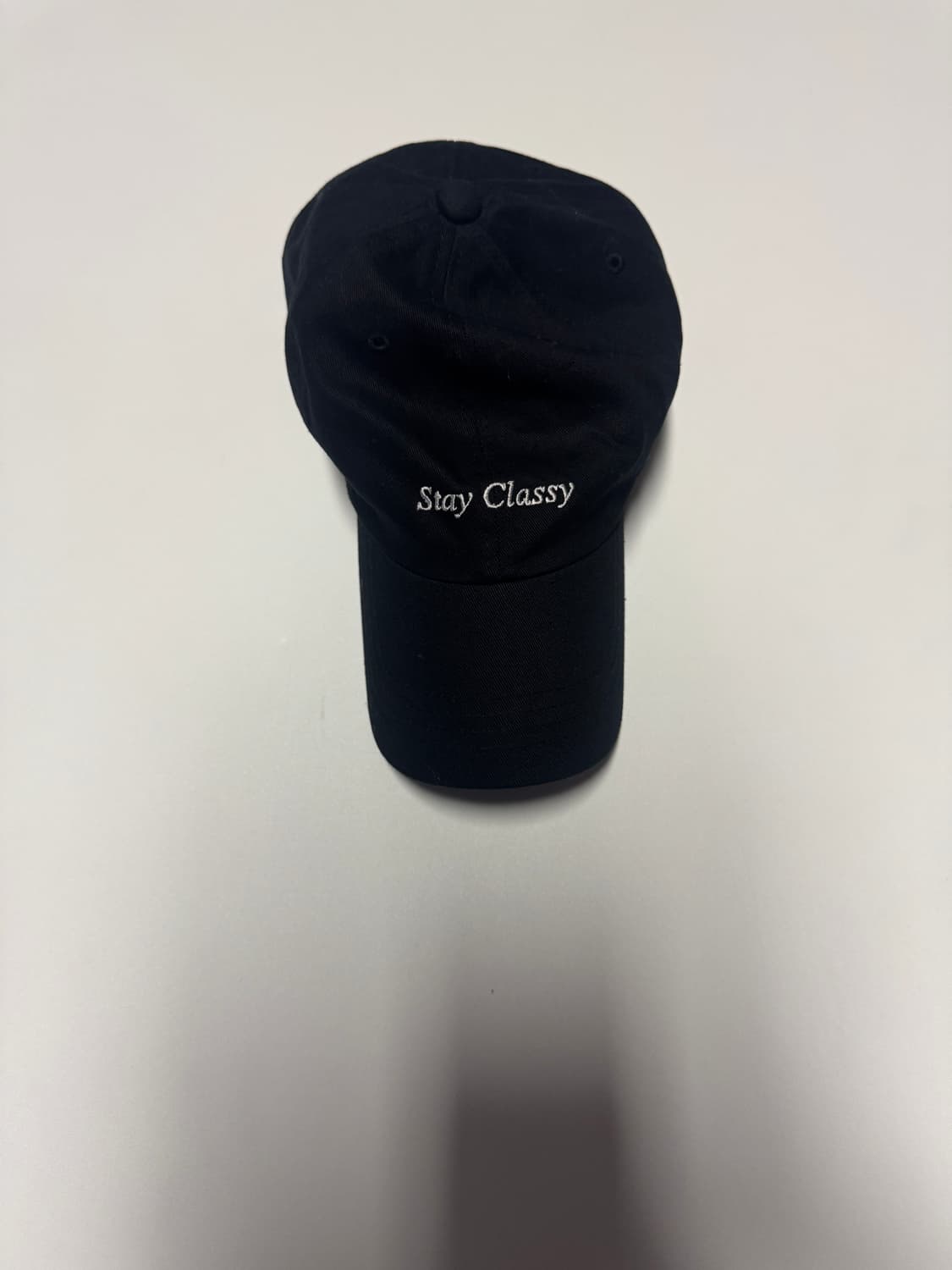 M&D 매너앤대퍼 Baseball Cap Black 볼캡 상품이미지1