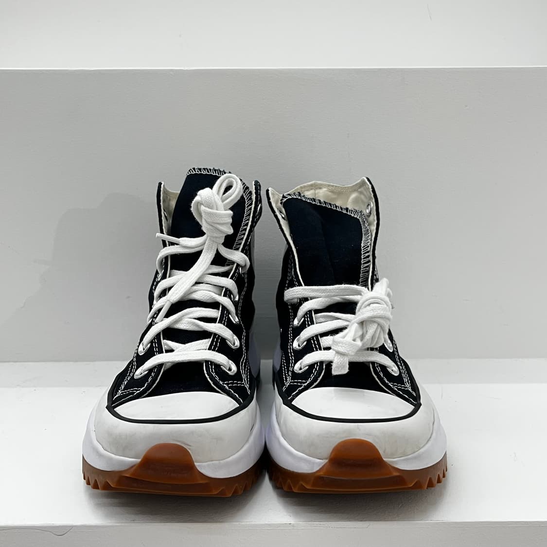 컨버스 런스타 하이크 하이 블랙 화이트 230 상품이미지3