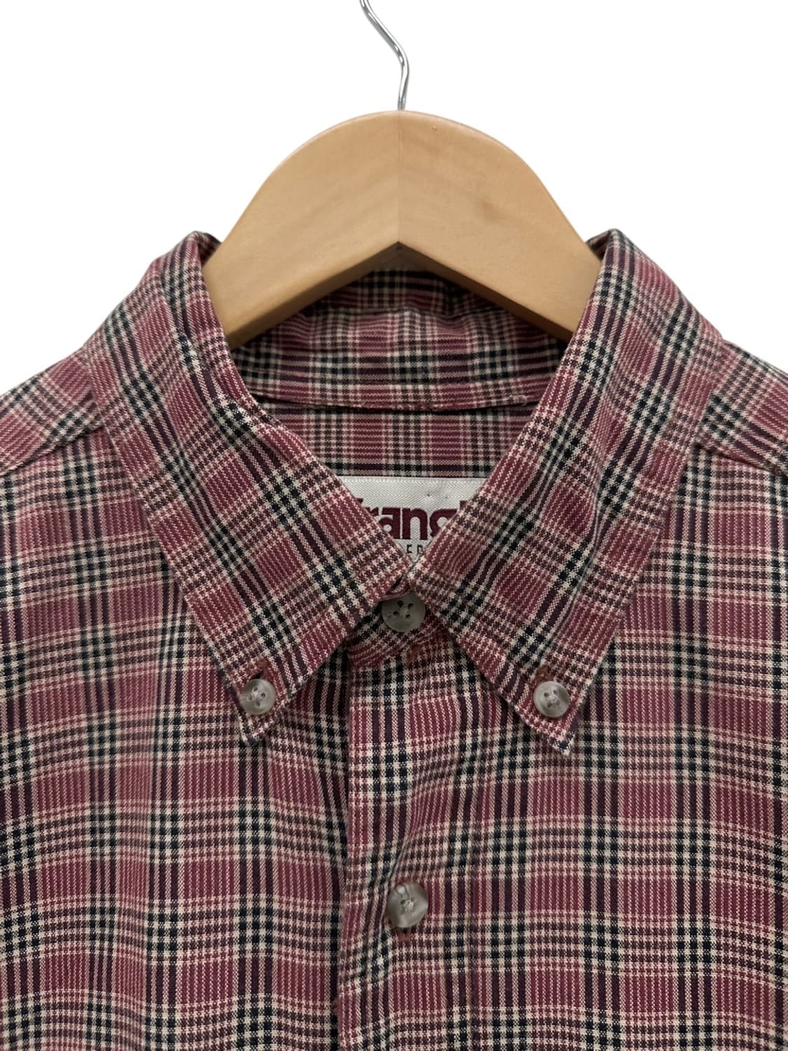 랭글러 러기드 체크셔츠 브릭레드 (L~2XL)  상품이미지3