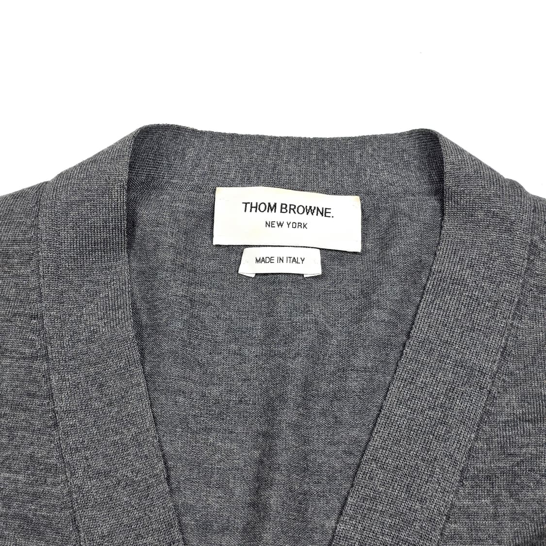 톰브라운 4바 메리노울 가디건 상품이미지7