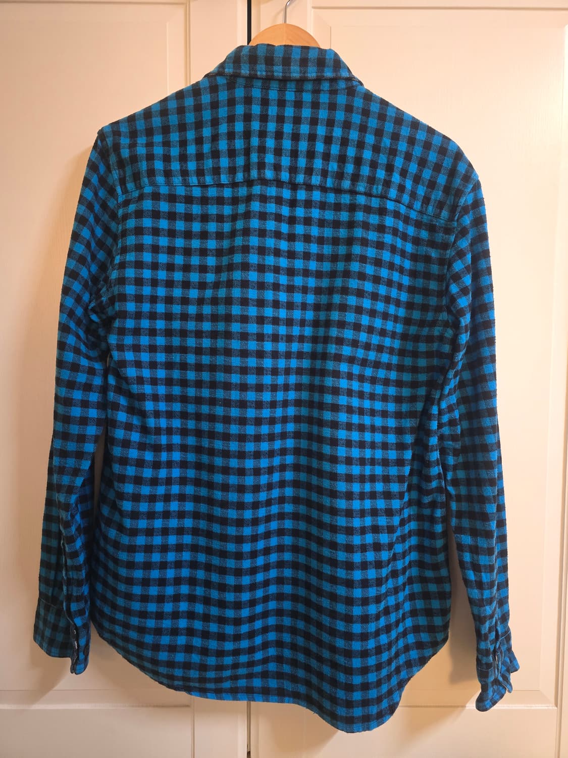 00s Stussy 스투시 헤비 플란넬 체크 셔츠 M 상품이미지4