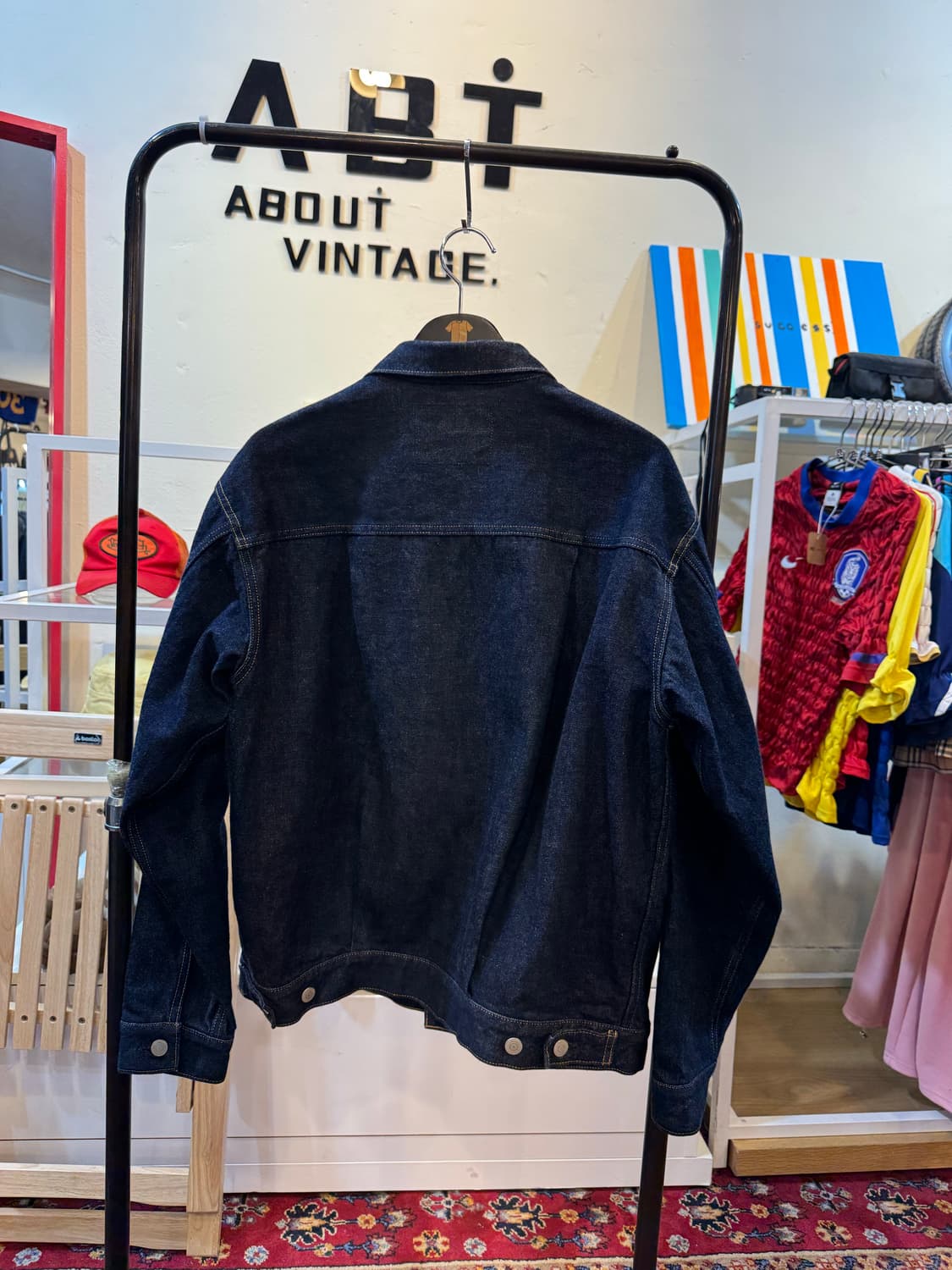 오디너리핏츠 원 워시 2nd 타입 데님 자켓 40size 상품이미지7