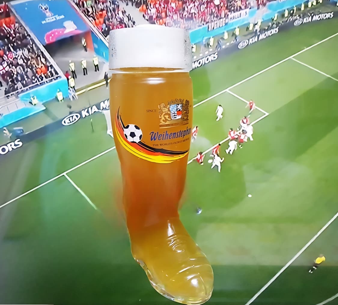 바이헨슈테판 축구화 맥주잔 500cc 축구잔 2018월드컵 기념 한정판  상품이미지8